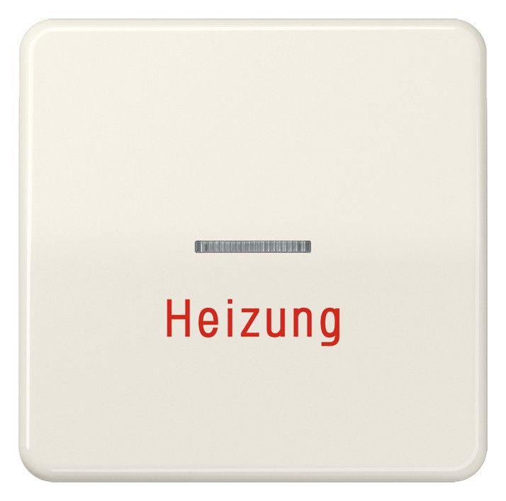 Jung CD590H Wippe Heizung Notschalter m.Lichtleiter weiß