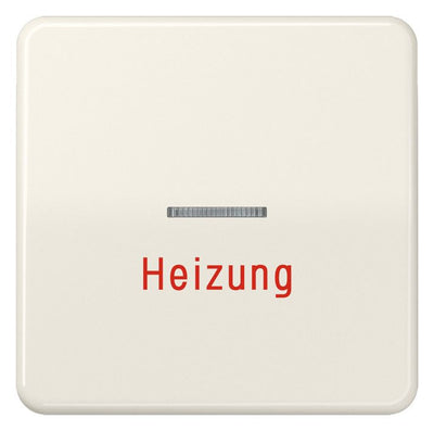 Jung CD590H Wippe Heizung Notschalter m.Lichtleiter weiß