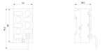 Siemens 3RK1901-1GA01 ASI Überspannungs- schutzmodul IP67 f.Blitzschutzzone 2