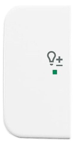 BJ 6234-21-214 Wippe links 2-fach Dimmer Busch-free@home alpinweiß