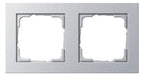 GIRA 021225 Abdeckrahmen 2fach E2 Farbe Alu