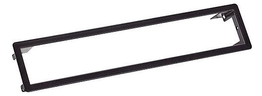Bachmann 915.006 Einbaurahmen f.Power Frame 6-fach RAL9005 schwarz