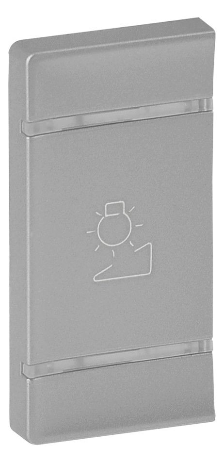 Legrand 755592 Wippe BUS/SCS m.Sym.Licht reg. 1M links Valena Life Aluminium