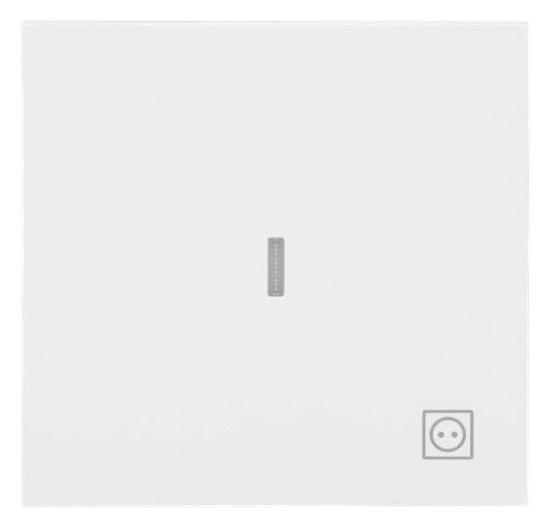 BJ 1789 ST-44G Wippe m.Symbol "Stecker" Mit transparenter Kalotte