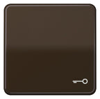 Jung CD590TBR Wippe Symbol Tür braun