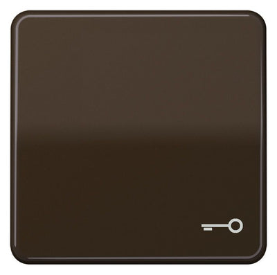 Jung CD590TBR Wippe Symbol Tür braun