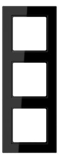 Jung AC583BFSW Rahmen 3fach bruchsicher Serie A creation schwarz
