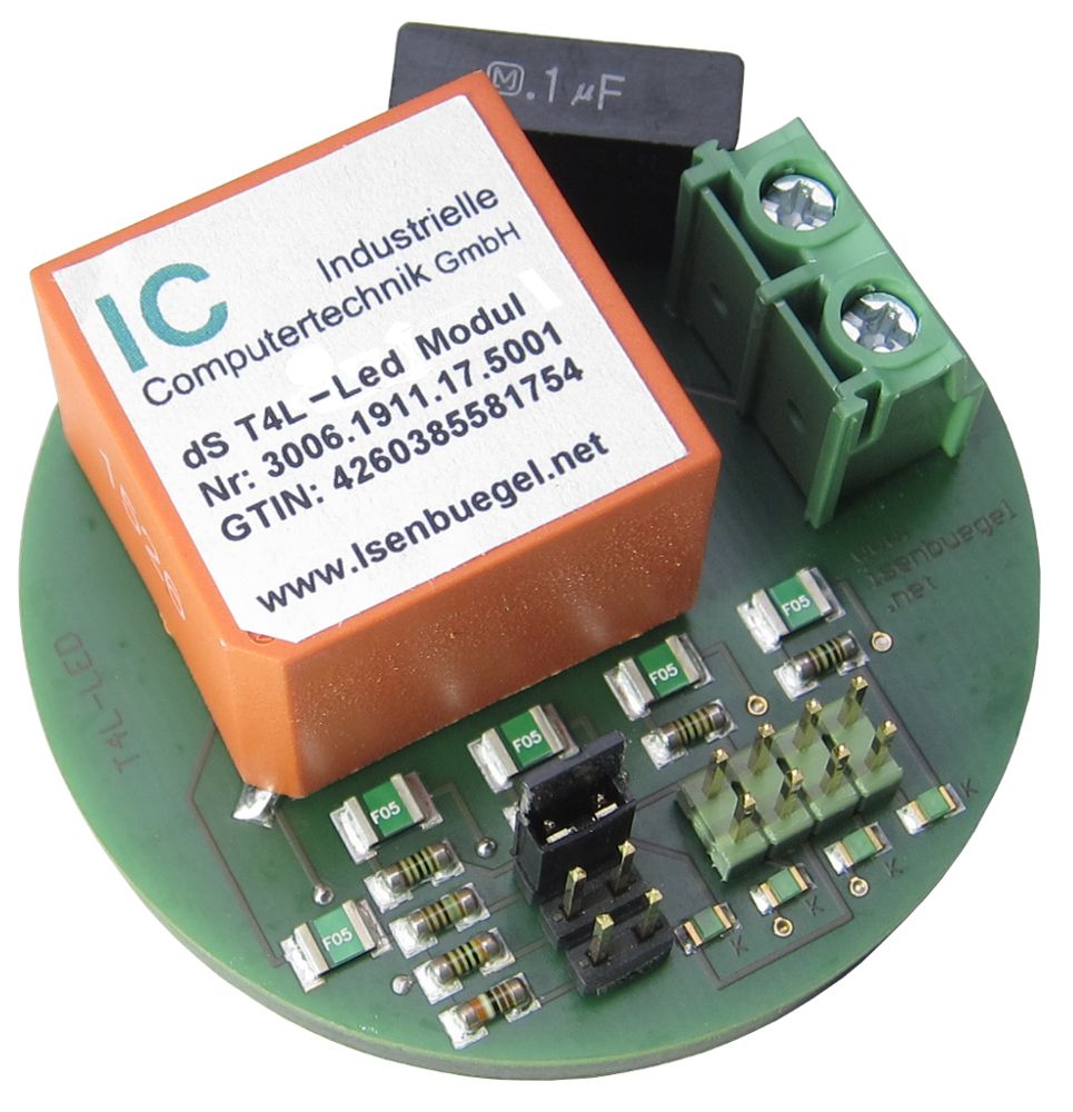digitalSTROM X-IC-17-5001 IC T4L-LED Tastermodul 4-Fach/LED