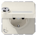 Jung CD 1520 NAKLSL SCHUKO-Steckdose 16A 250V Berührungs.- schutz Klappd.SF