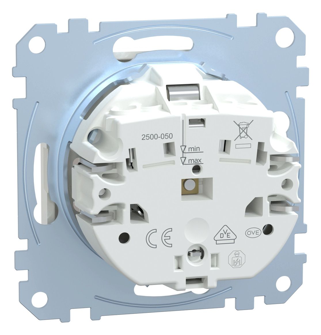 Mert MEG 2300-0319 SCHUKO-Steckdose BRS StK polarweiß glänzend System M