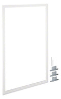 Hager FZ53B Blendrahmen universZ 3feldig RAL9010 f.Schrankgröße 1400x800mm