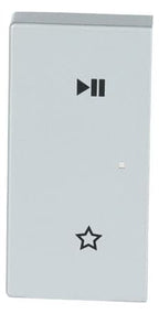 BJ 6237-21-83 Wippe alusilber Busch-free@home Abdeckungen