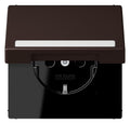 Jung LC1520BFNAKL252 SCHUKO-Steckd.KI m. Klappdeckel m.S