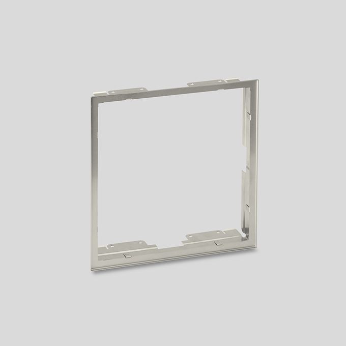 Bega 10073 Einputzrahmen Alu