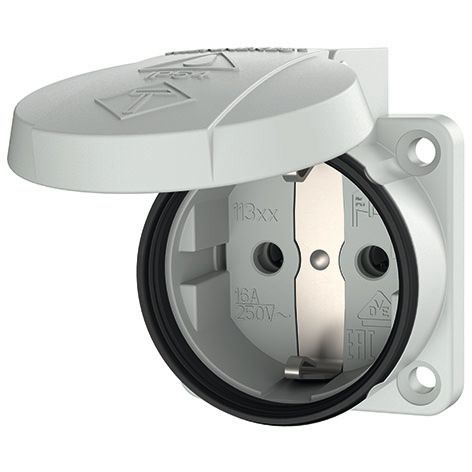 Mennekes 11310 Anbaudose SCHUKO 16A2p+E 230V IP54,GR