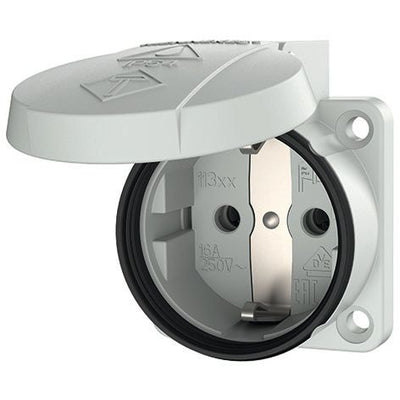 Mennekes 11310 Anbaudose SCHUKO 16A2p+E 230V IP54,GR