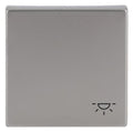 BJ 2520 LI-866 Wippe m.Aufdruck edelstahl pur edelstahl Abdeckung