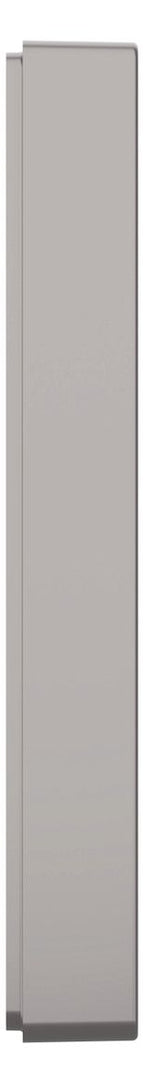 Mert MEG 4010-6550 D-Life Metall Rahmen 1fach Nickelmetallic