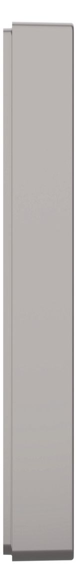 Mert MEG 4010-6550 D-Life Metall Rahmen 1fach Nickelmetallic
