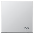 Jung AL2990L Wippe Symbol Licht LS Aluminium