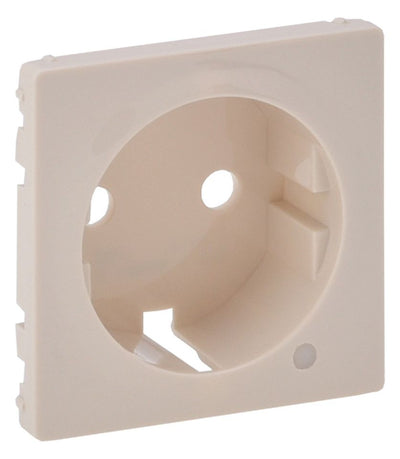 Legrand 754851 Abdeckung Schuko Steckdose LED Valena Life mandelweiß