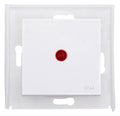 Kopp 493572004 HK07 IP44 Flächenwippe m. Linse rot reinweiß