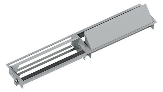 Bachmann 911.025 CONI DUO Einbaurahmen 12-fach 2x 6-fach silbergrau RAL9006