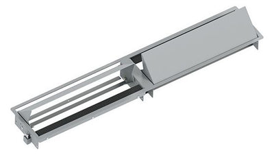 Bachmann 911.025 CONI DUO Einbaurahmen 12-fach 2x 6-fach silbergrau RAL9006
