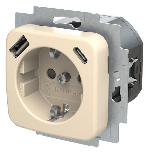 BJ 20 EUCB2USBAC-212 SCHUKO®-/USB-A+C Steckdose