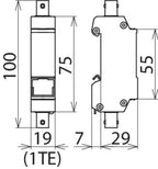 Dehn 909711 DGABNCVCID Überspannungs- ableiter DEHNgate m.BNC-Buschen