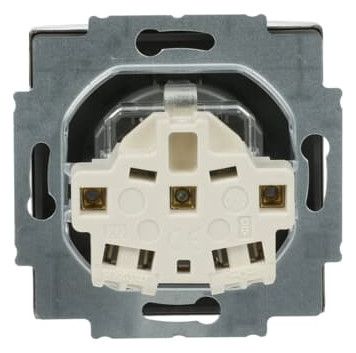 BJ 20 EUCRB-866 SCHUKO Steckdosen Einsatz o.Spreize edelstahl pur
