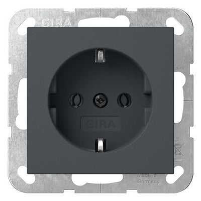 GIRA 418028 SCHUKO-Steckdose SRK System 55 Anthrazit
