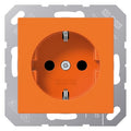 Jung A1520BFKIO SCHUKO Steckdose erh. Ber.schutz bruchs. Serie A/AS orange