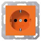 Jung A1520BFKIO SCHUKO Steckdose erh. Ber.schutz bruchs. Serie A/AS orange