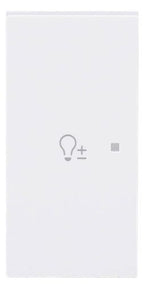 BJ 6234-21-44G Wippe 2-fach links m.Symbol "Dimmer"