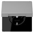 Jung LC1520NBFKL204 SCHUKO Steckd.m.Klappdeckel LC32012