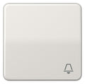 Jung CD590KLG Wippe Symbol Klingel lichtgrau