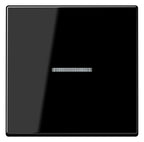 Jung A590BFKO5SW Wippe Lichtleiter bruchsicher Serie A schwarz
