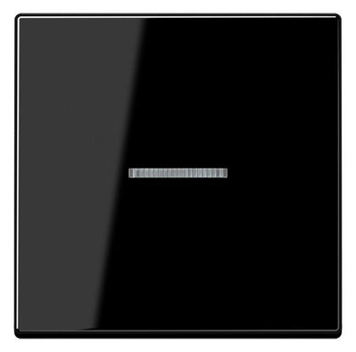 Jung A590BFKO5SW Wippe Lichtleiter bruchsicher Serie A schwarz