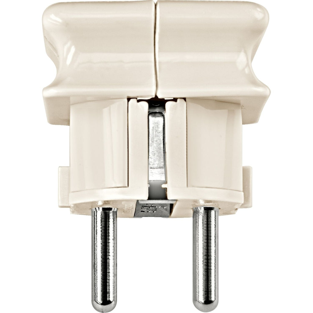 Mert 120927 Bruchgeschützter SCHUKO- Stecker weiß