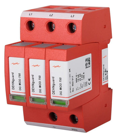 Dehn 952307 DGMWE600FM Überspannungsabl. Typ2 DEHNguard M 3-pol f.TN-C-Systeme