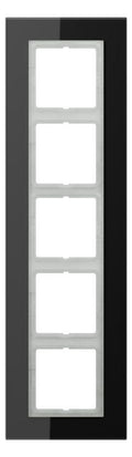 Jung LSP985GLSW Glasrahmen 5fach LS plus schwarz
