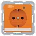 Berker 41106024 Steckdose SCHUKO Aufdruck BSV Beschriftungsfeld beleucht