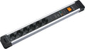 Bachmann 330.105 CONNECTUS 6xSchuko GVS 1xSchalter Strom 2m Schuko
