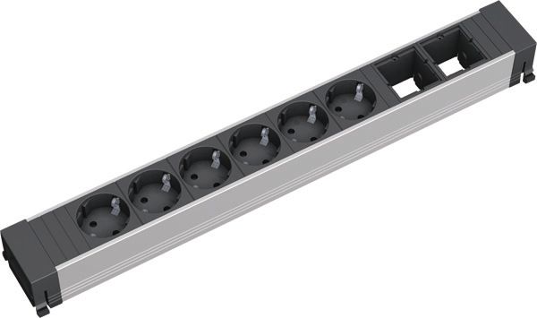 Bachmann 909.009 CONF 6xSchuko 2xABD