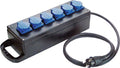 Bachmann 349.185 Verteiler 6xSchuko Strom 2m Schuko
