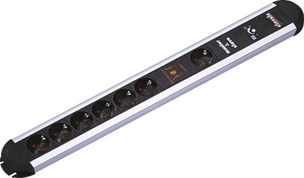 Bachmann 333.071 PRIMO 6+1xSchuko M GVS Strom 1,75m Schuko