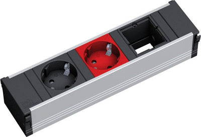 Bachmann 912.023 CONI 1xSchuko 1xSchuko rot 1xABD 2xGST