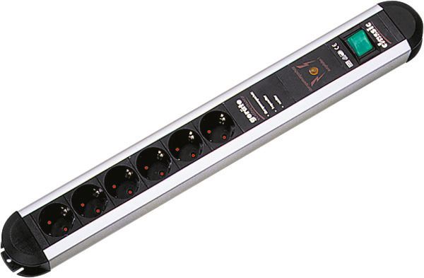 Bachmann 332.071 PRIMO 6+1xSchuko M Strom 1,75m Schuko