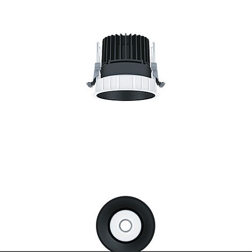 Zumtobel PANOS INF R100L 15W LED930 LDO SP-BK TL LED Decken-EBleuchte 60816781